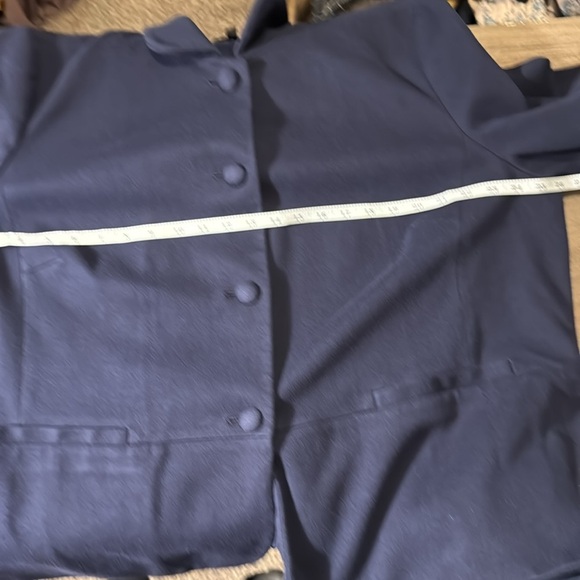 Talbots blazer plus size jacket women’s size 22 Navy blue Jacket by Talbots - Picture 11 of 13